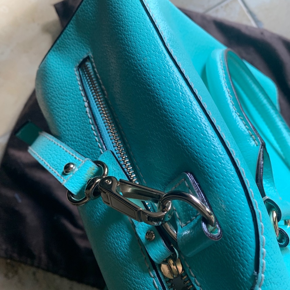 Kate Spade Aqua/ Tiffany Blue Purse 💙 - Picture 10 of 14